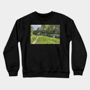 Shipton on Cherwell Canal Bridge Crewneck Sweatshirt